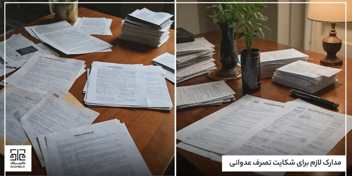 مدارک لازم برای شکایت تصرف عدوانی