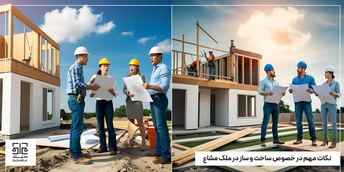 نکات مهم در خصوص ساخت و ساز در ملک مشاع