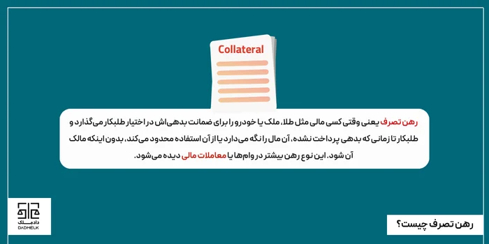 رهن تصرف چیست؟