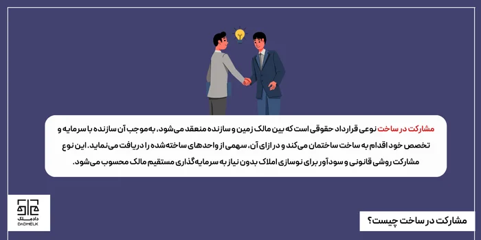 مشارکت در ساخت چیست؟