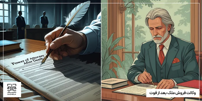 وکالت فروش ملک بعد از فوت