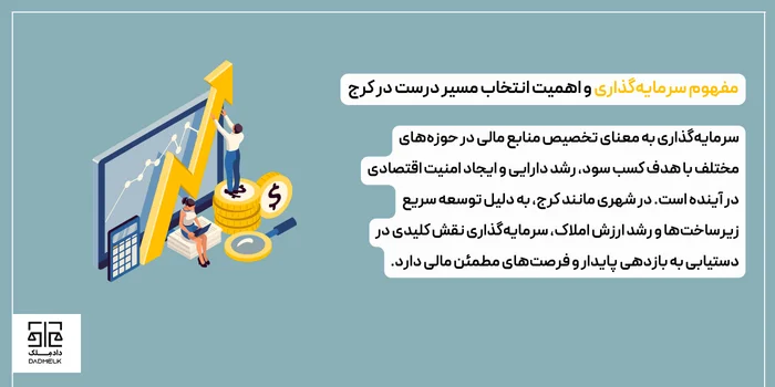 بهترین راه سرمایهگذاری در کرج