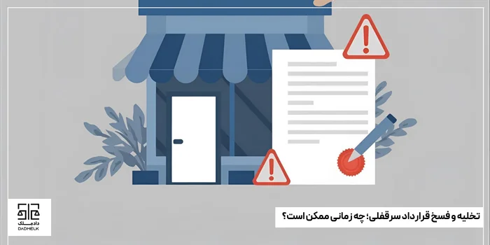 تخلیه و فسخ قرارداد سرقفلی؛ چه زمانی ممکن است؟