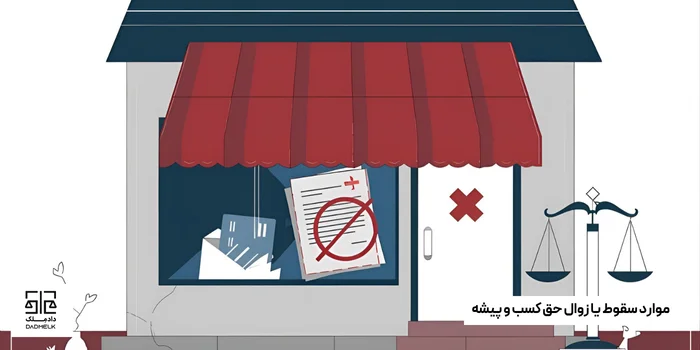 موارد سقوط یا زوال حق کسب و پیشه