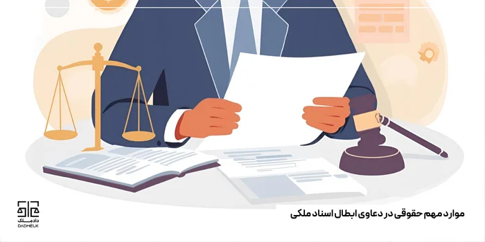 موارد مهم حقوقی در دعاوی ابطال اسناد ملکی