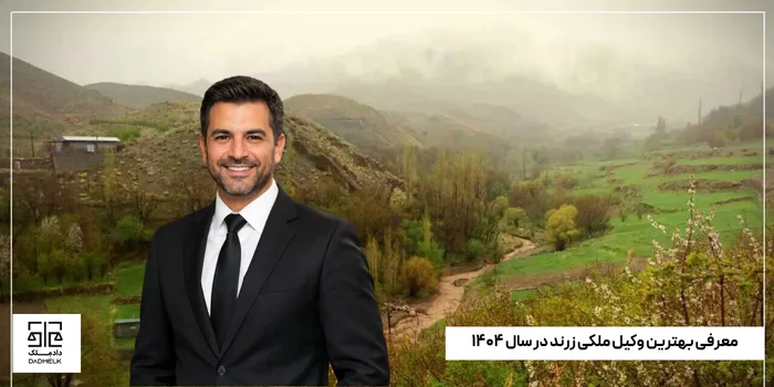 معرفی بهترین وکیل ملکی زرند در سال ۱۴۰۴