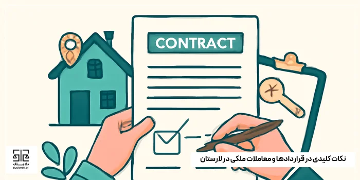 نکات کلیدی در قراردادها و معاملات ملکی در لارستان